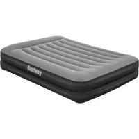 Bestway TRITECH AIR MAT QUEEN Nafukovací matrace, šedá, velikost