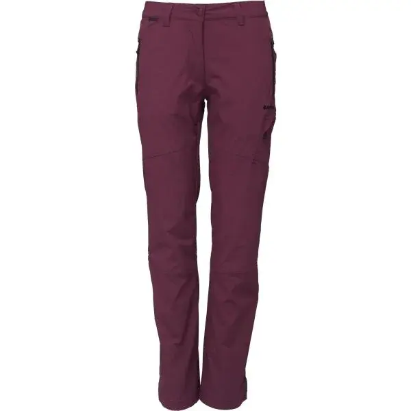 Hi-Tec LADY ARGOLA SP Dámské outdoorové kalhoty, vínová, velikost