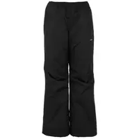 Lewro MORGANN Dětské zateplené kalhoty, černá, velikost 116-122