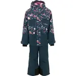 ALPINE PRO SCEDO Dětský lyžařský set, tmavě modrá, velikost 152-158