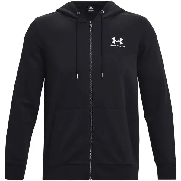 Under Armour ESSENTIAL Pánská mikina, černá, velikost M