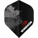 Windson DARK MAPLE LEAF Letky, černá, velikost