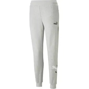 Puma ESSENTIALS+ PANTS Dámské tepláky, šedá, velikost