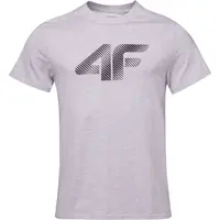 4F TSHIRT Pánské tričko, šedá, velikost