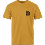Horsefeathers MINI LOGO Pánské tričko, žlutá, velikost