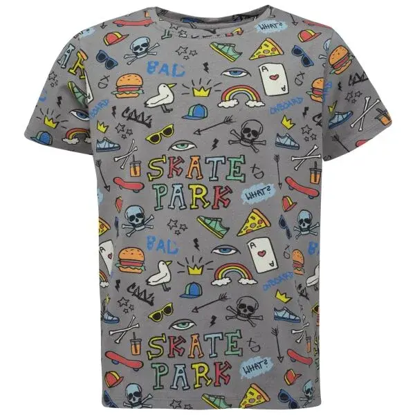 Lewro ZAC Chlapecké triko, šedá, velikost 164-170