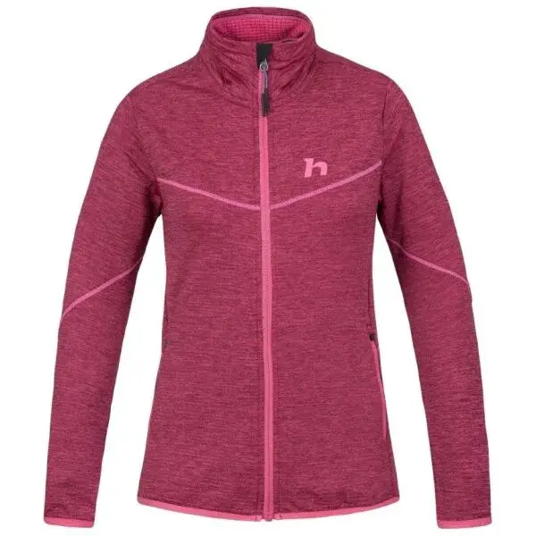 Hannah DAGNYS Dámska funkčná mikina, ružová, veľkosť