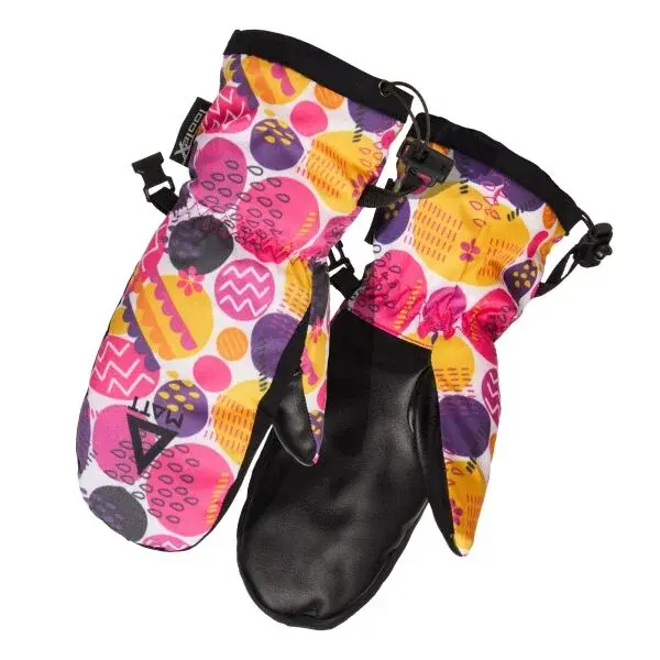 Matt KIDS MITTEN Dětské lyžařské rukavice, mix, velikost 4Y