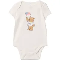 GAP LOGO Dětské body, bílá, velikost