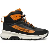 Geox J FLEXYPER PLUS B ABX A Chlapecké kotníkové boty, černá, velikost