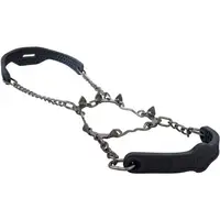 Runto NESMEK Lehké protiskluzové návleky na boty pro chůzi na sněhu a zledovatělém povrchu, černá, velikost