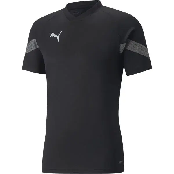 Puma TEAMFINAL TRAINING JERSEY TEE Pánské sportovní triko, černá, velikost