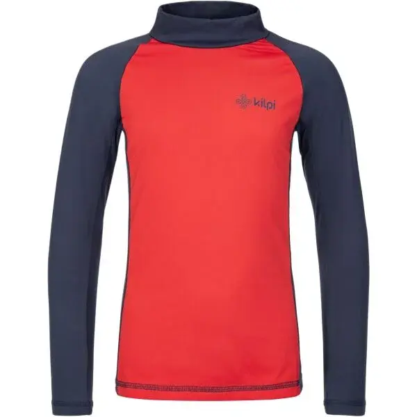 KILPI WILLIE Dětské funkční termo triko, červená, velikost