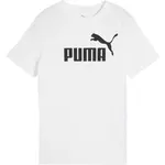 Puma ESSENTIALS NO. 1 LOGO TEE G Dívčí triko, bílá, velikost