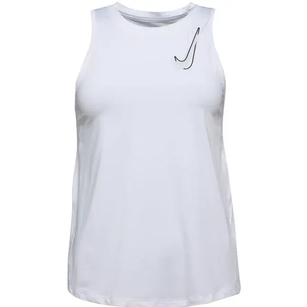 Nike ONE SWOOSH Dámské tílko, bílá, velikost