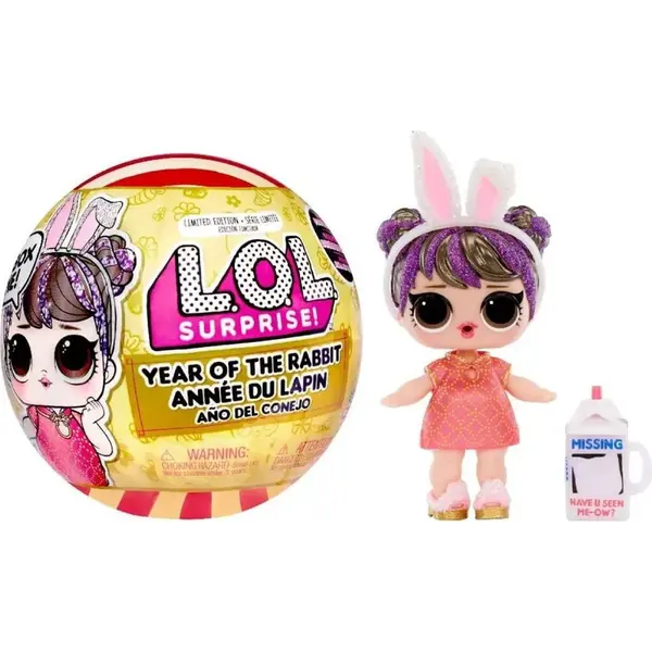L.O.L. Surprise! Rok králika bábika 8 cm