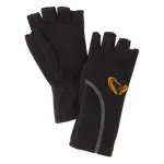 Savage gear rukavice wind pro half finger black - l