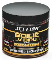 Jet fish boilie v dipe premium clasicc 200 ml 20 mm - biocrab losos