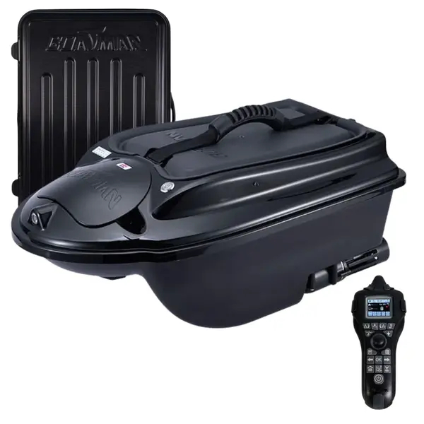 Boatman zavážacia lodička actor plus s gps čierna