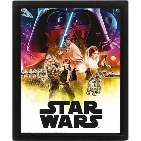 Pyramid International 3D obraz Star Wars Episoda IV_V