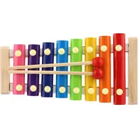 Xylofón drevo-kov 24cm v krabici 25x13x4cm