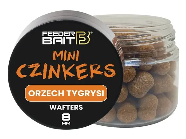 Feederbait wafters mini czinkers 6x8 mm - tygrí orech