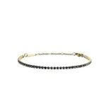 Daniel Wellington Pozlátený náramok s kryštálmi Classic Tennis DW00401107