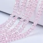 Electroplate Glass Beads Strands