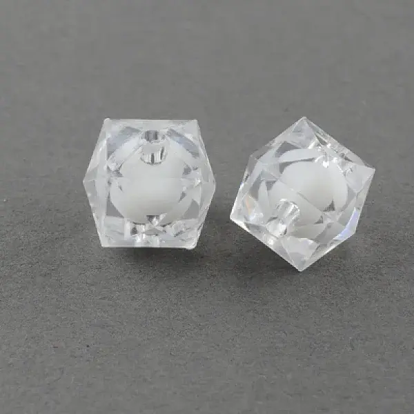 Transparent Acrylic Beads