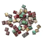 2-Hole Opaque Glass Seed Beads