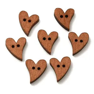 Heart Shaped Paint Buttons