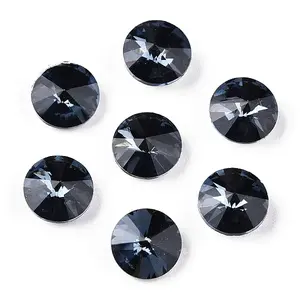 Pointed Back Glass Rhinestone Cabochons
