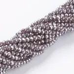 Electroplate Glass Beads Strands