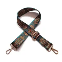 Ethnic Style Adjustable Webbing Bag Strap for DIY Women's Bag