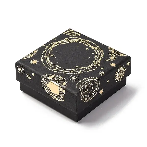 Sun Moon Star Printed Cardboard Gift Boxes