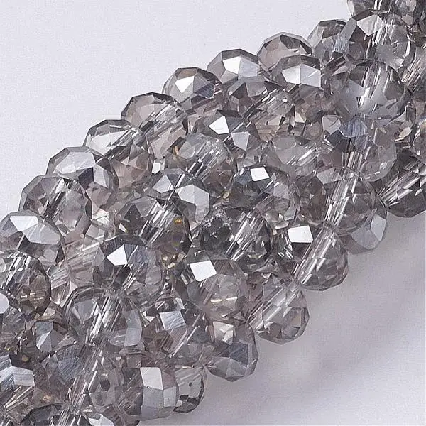 Electroplate Glass Beads Strands