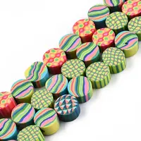 Handmade Polymer Clay Beads Strands