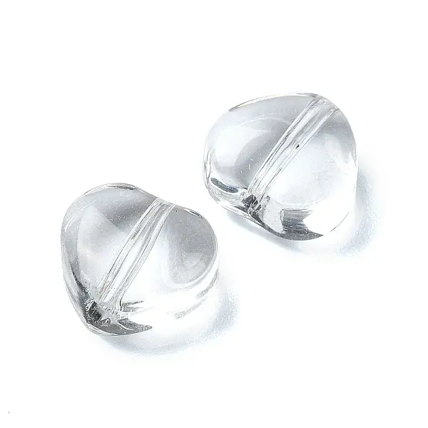 20Pcs Transparent Glass Beads