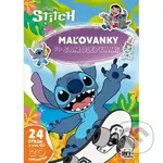Maľovanky A4 so samolepkami Stitch - kniha z kategorie Omalovánky, vystřihovánky, papír