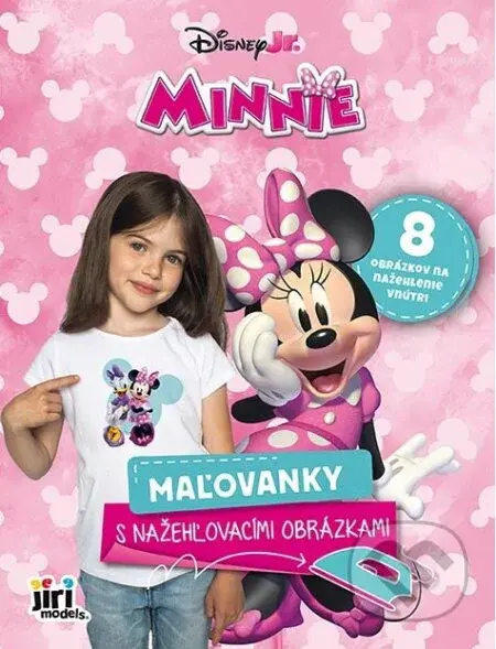 Maľovanky s nažehľovacími obrázkami Minnie - kniha z kategorie Omalovánky, vystřihovánky, papír