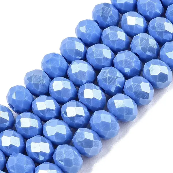 Electroplate Glass Beads Strands