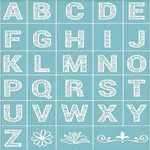 1 Sheet Self-Adhesive Silk Screen Printing Stencil