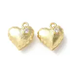 Brass Micro Pave Cubic Zirconia Pendants