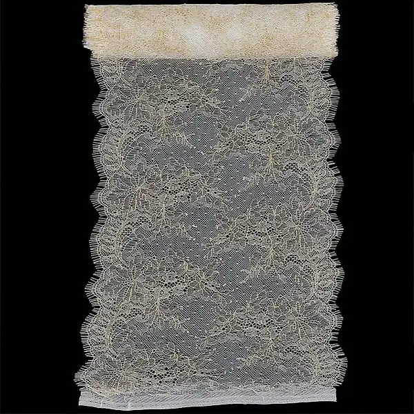 3M Polyester Eyelash Shaped Wide Lace Trim