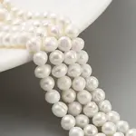 Natural Cultured Freshwater Pearl Beads Strands