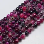 Natural Agate Round Beads Strand