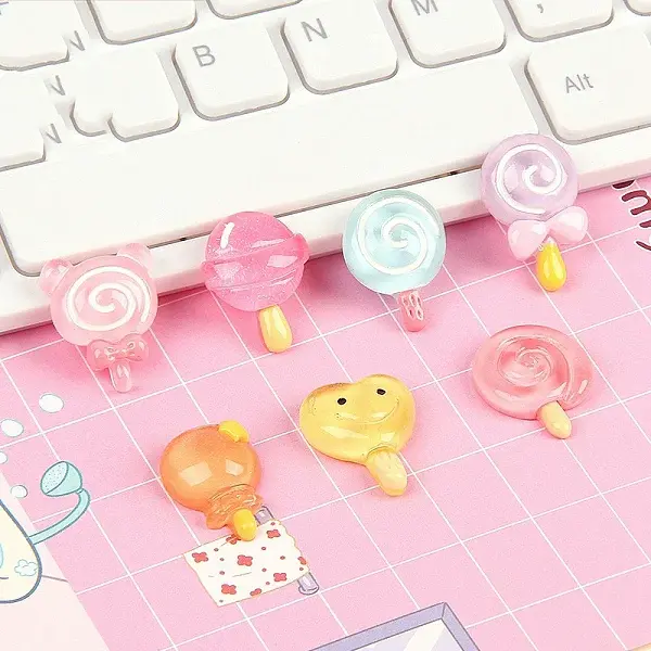 Transparent Resin Cabochons