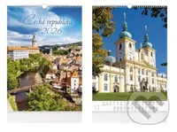 Nástěnný kalendář Česká republika 2026