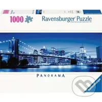 Soumrak v New Yorku 1000 - puzzle z kategorie Města a stavby