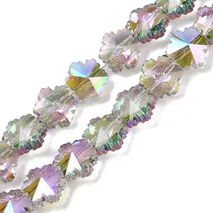 Electroplate Glass Beads Strands